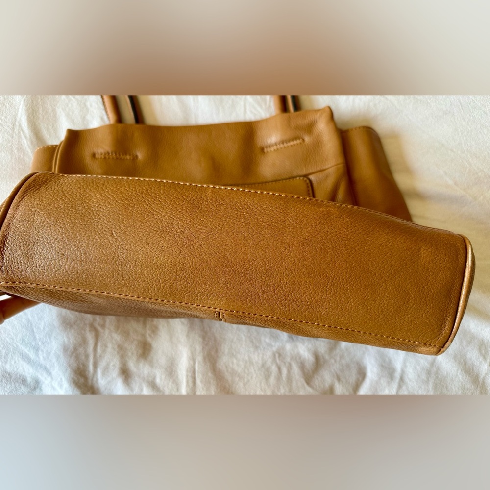 NWT Sanctuary Brown Leather Shoulder Bag - Picture 6 of 9